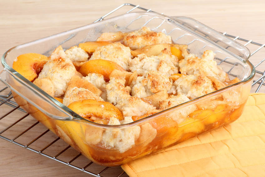 Fresh Peaches Dessert Recipes Easy Peach Cobbler Recipe Made With Fresh Sweet Peaches