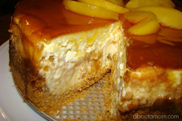 Fresh Peaches Dessert Recipes Fresh Peach Cheesecake Recipe About A Mom