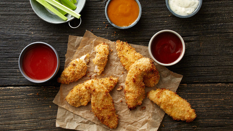 Fried Chicken Tender Recipes
 Oven Fried Chicken Tenders Recipe BettyCrocker