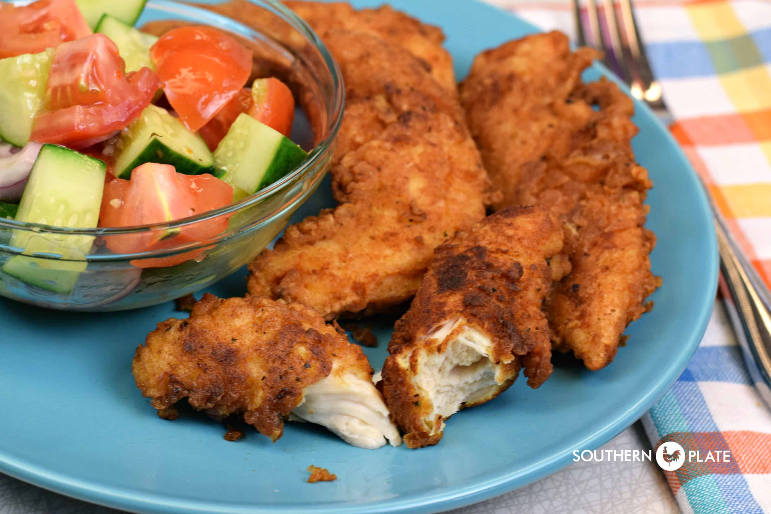 Fried Chicken Tender Recipes
 Ranch Fried Chicken Tenders