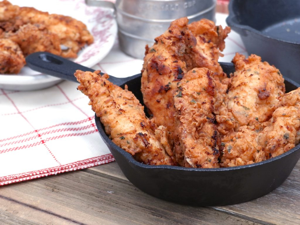 Fried Chicken Tenders
 Country Fried Buttermilk Chicken Tenders