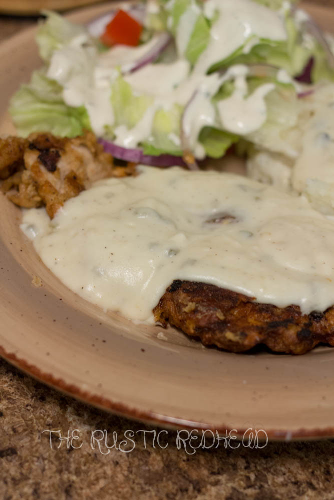 Fried Pork Chops And Gravy
 THE RUSTIC REDHEAD Fried Pork Chops W Jalapeno gravy