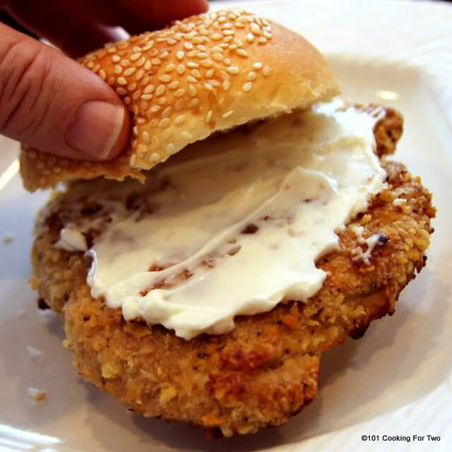 Fried Pork Tenderloin
 Oven Fried Pork Tenderloin Sandwiches