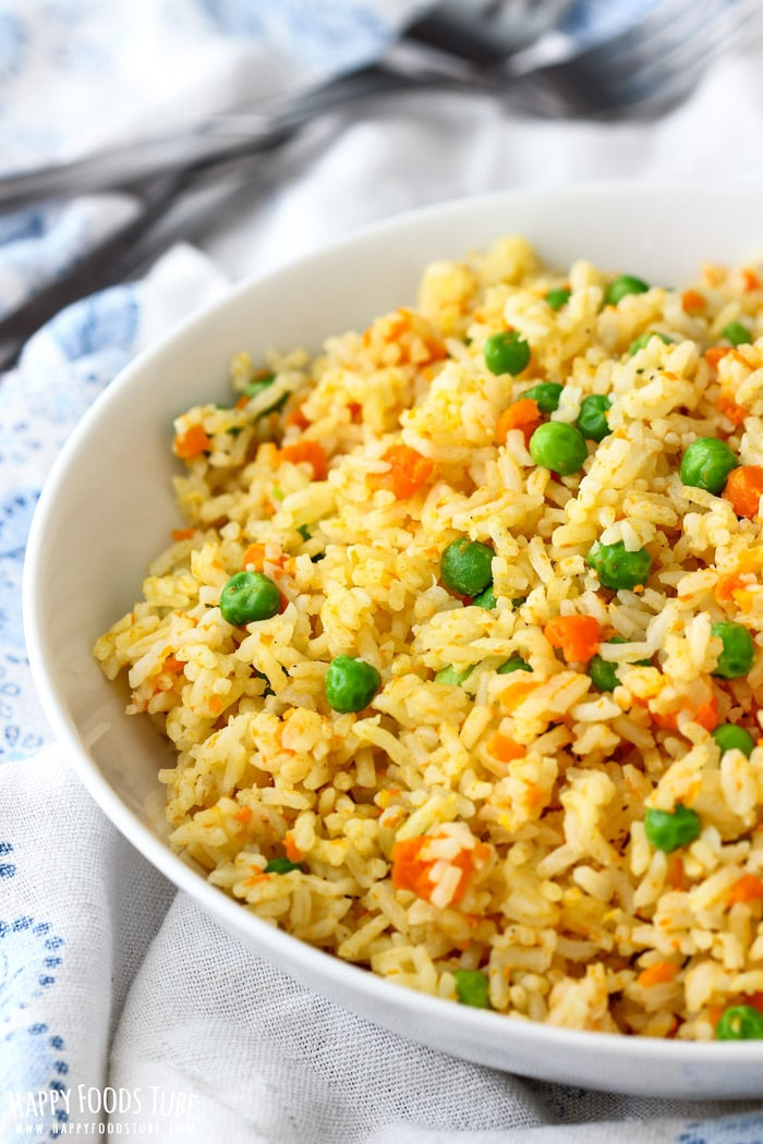 Fried Rice Ingredients
 Instant Pot Fried Rice Pressure Cooker Fried Rice