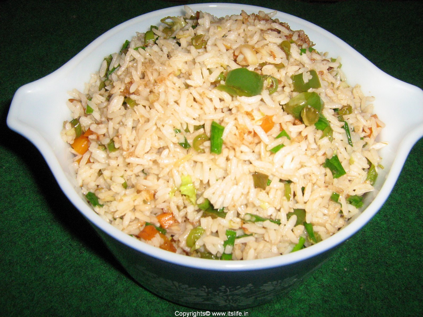 Fried Rice Recipie
 Ve able Fried Rice