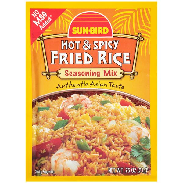 Fried Rice Seasoning
 Sun Bird Hot & Spicy Fried Rice Seasoning Mix