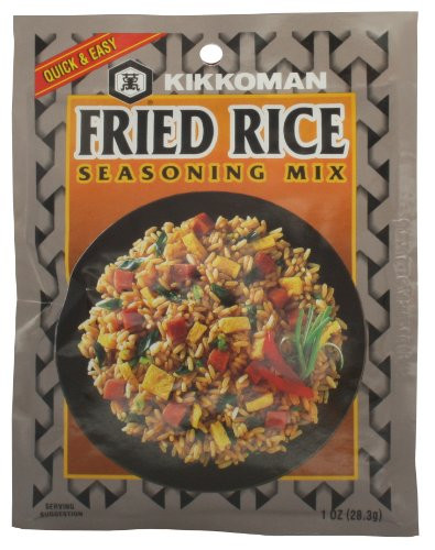Fried Rice Seasoning
 Kikkoman Fried Rice Seasoning Mix 1 Ounce By