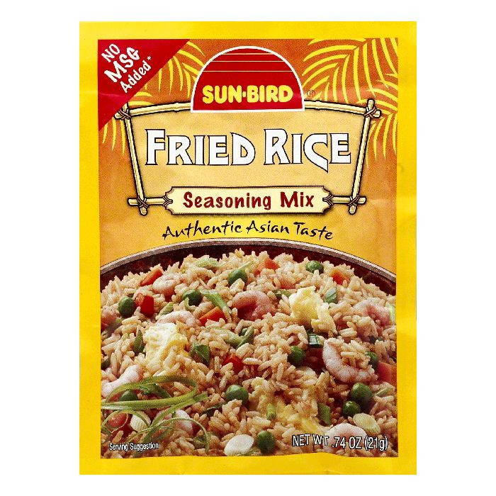 Fried Rice Seasoning
 Sun Bird Seasoning Mix Fried Rice