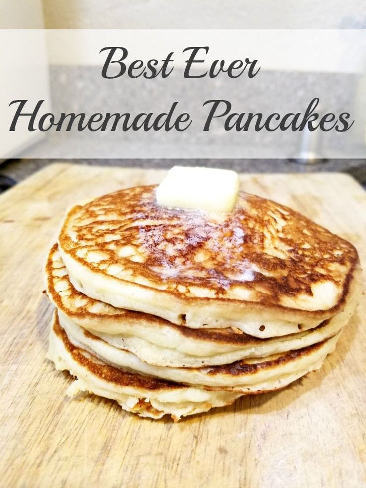 From Scratch Pancakes
 Best ever homemade pancakes recipe Make these amazing