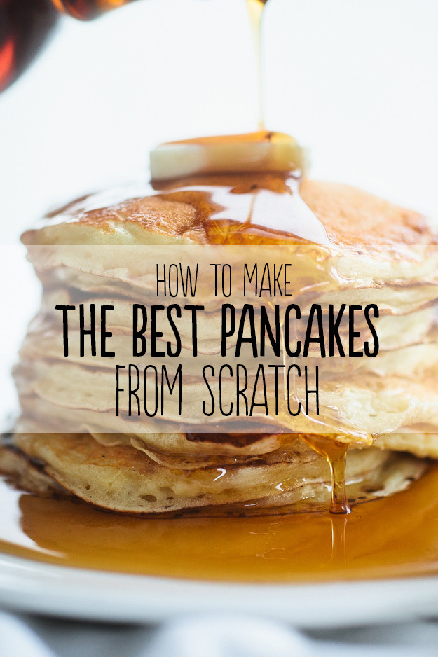 From Scratch Pancakes
 healthy pancake recipe from scratch