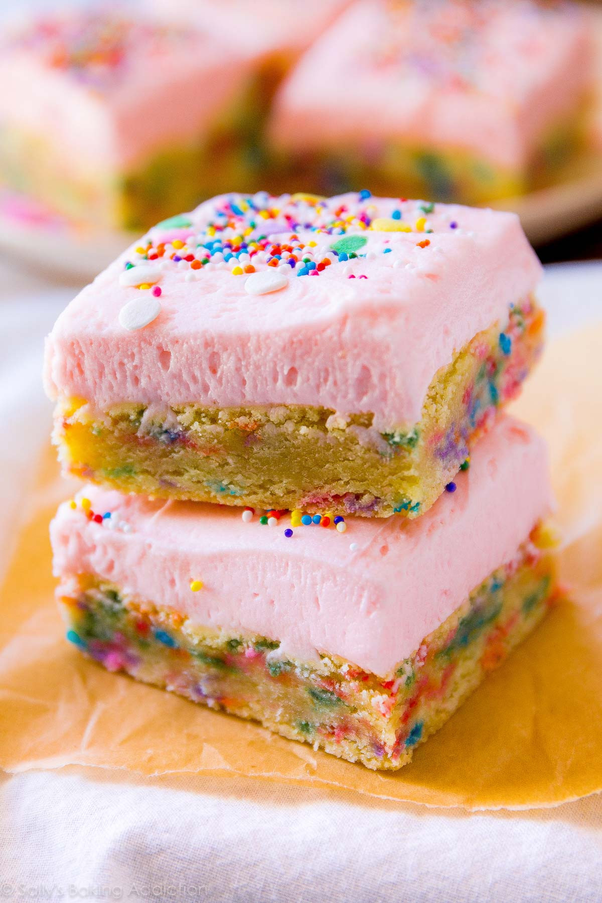 Frosted Sugar Cookies
 Frosted Sugar Cookie Bars Sallys Baking Addiction