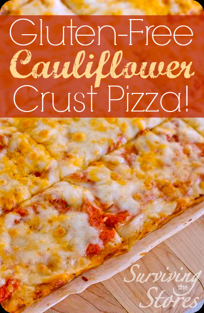 Frozen Cauliflower Pizza
 cauliflower pizza crust frozen