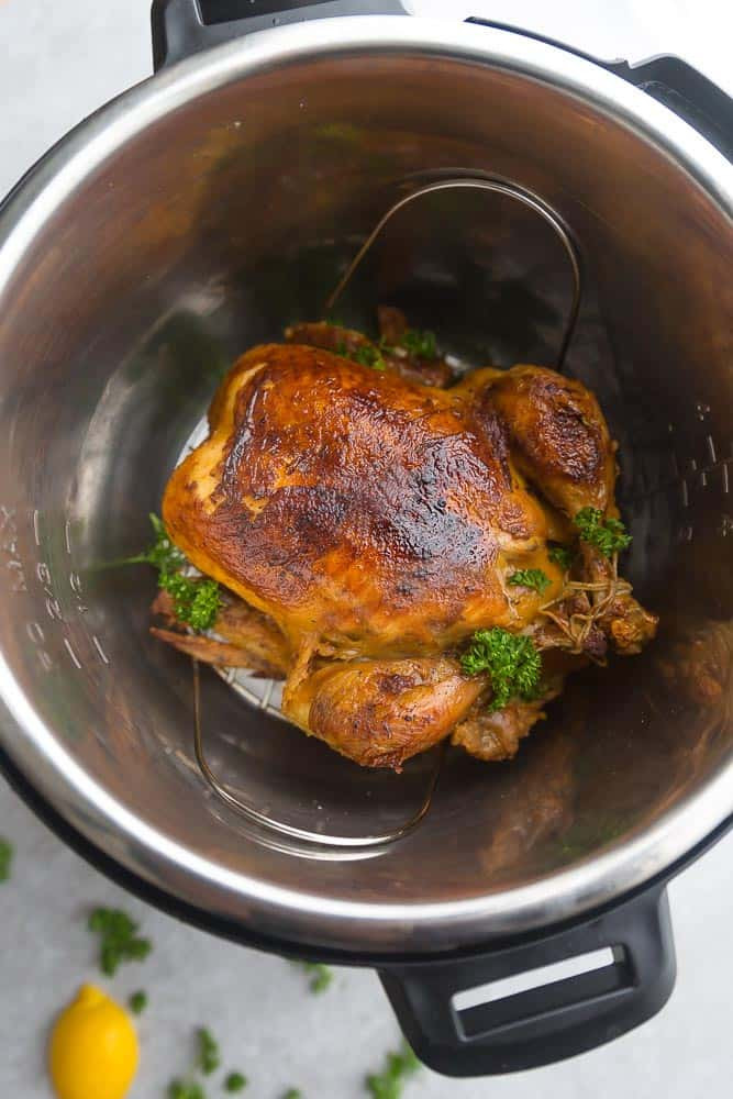 Frozen Chicken Wings Instant Pot
 Instant Pot Whole Chicken Rotisserie Style Life Made