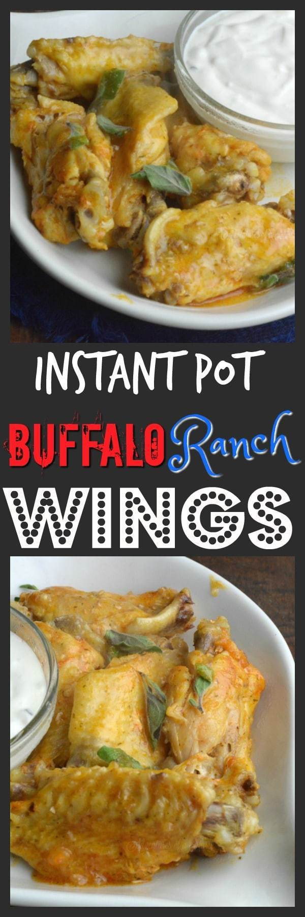 Frozen Chicken Wings Instant Pot
 Buffalo and Ranch Instant Pot Wings Adventures of a Nurse