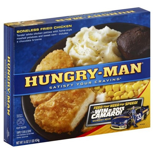 Frozen Fried Chicken
 Hungry Man