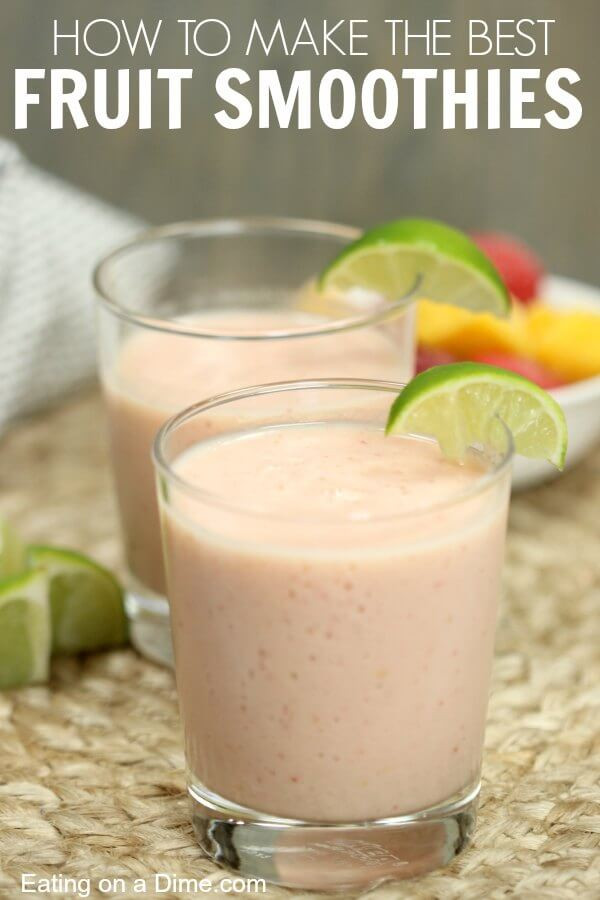 Frozen Fruit Smoothie Recipes
 Easy Frozen Fruit Smoothie Recipe healthy smoothie recipe