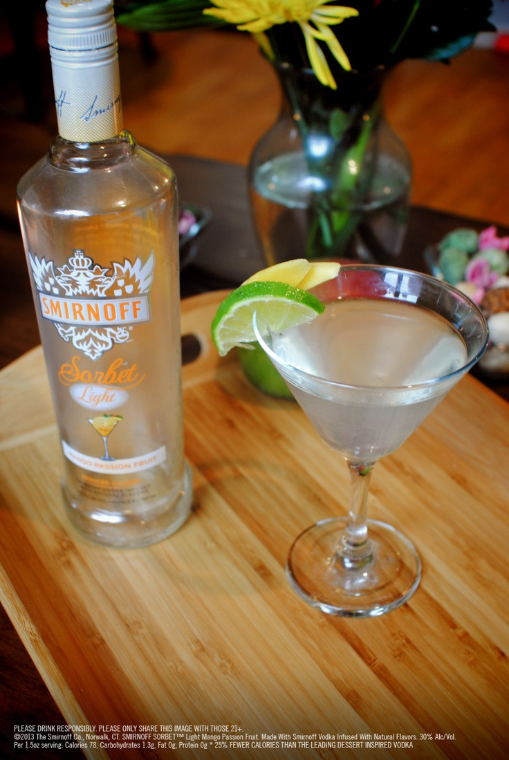 Fruity Drinks With Vodka
 20 best Smirnoff Sorbet Light Mango Passion Fruit images