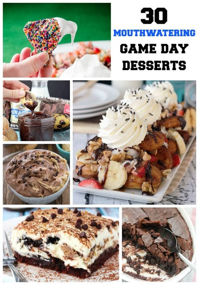 Game Day Desserts
 30 Mouthwatering Game Day Desserts Beyond Frosting