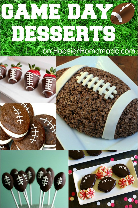 Game Day Desserts
 Game Day Party Food Desserts and Cupcakes Hoosier Homemade