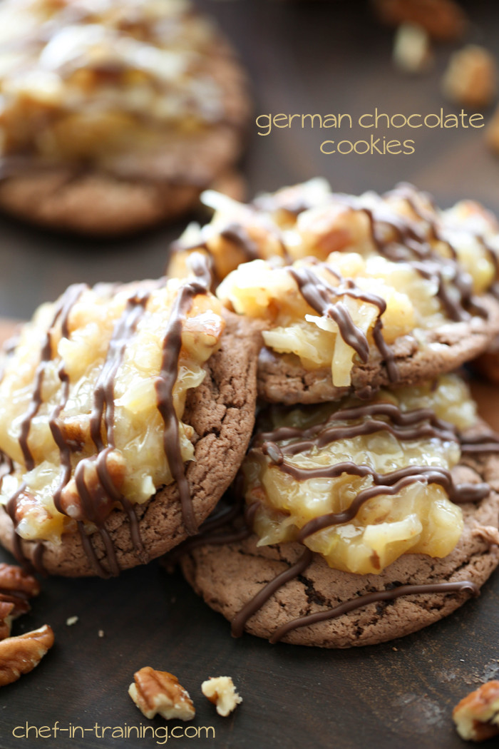 German Chocolate Cake Cookies
 German Chocolate Cookies Chef in Training