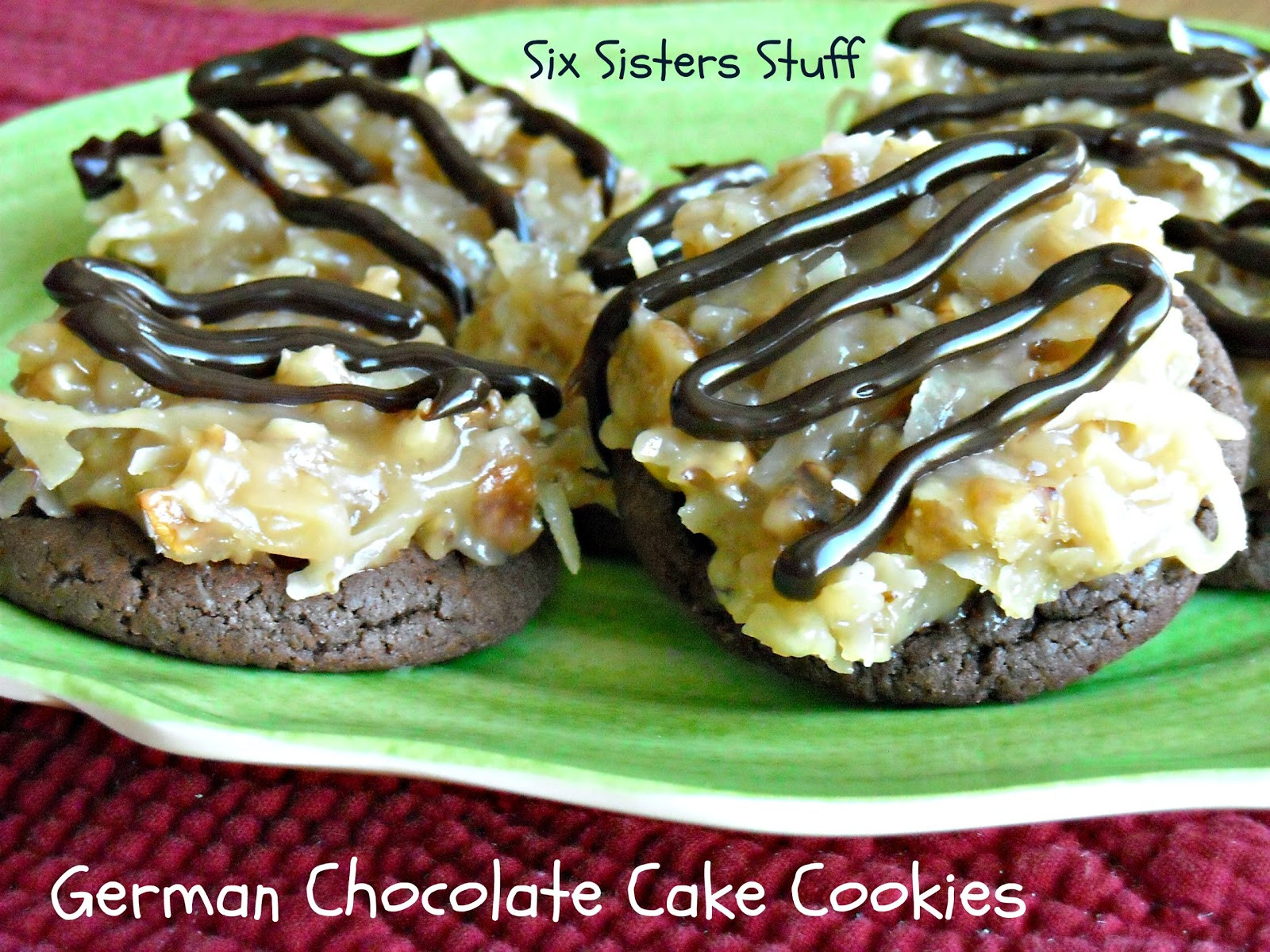 German Chocolate Cake Cookies
 German Chocolate Cake Cookies