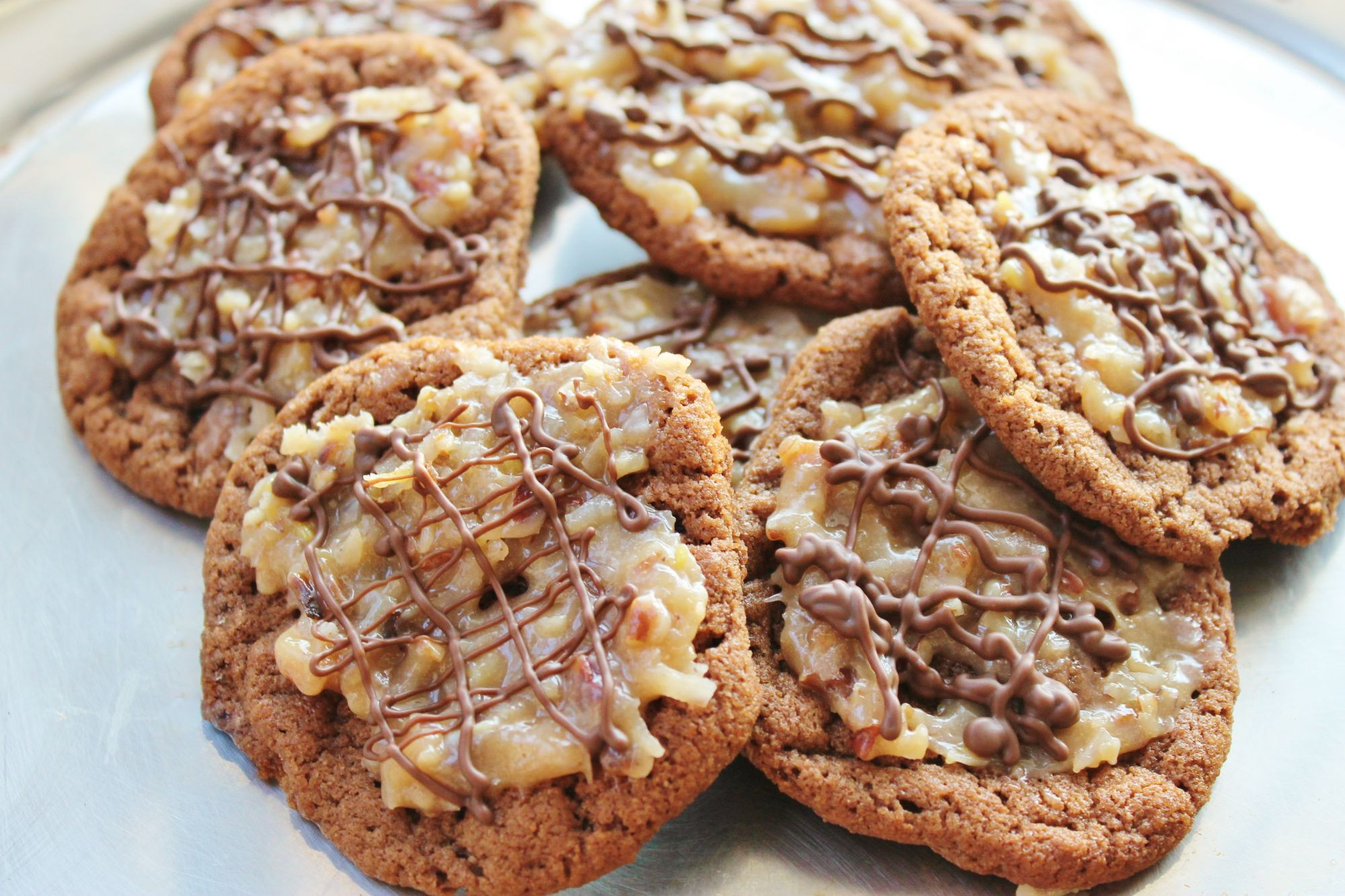 German Chocolate Cake Cookies
 German Chocolate Cake Cookies Splendry