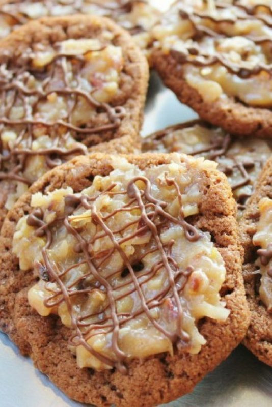 German Chocolate Cake Cookies
 German Chocolate Cake Cookies Splendry