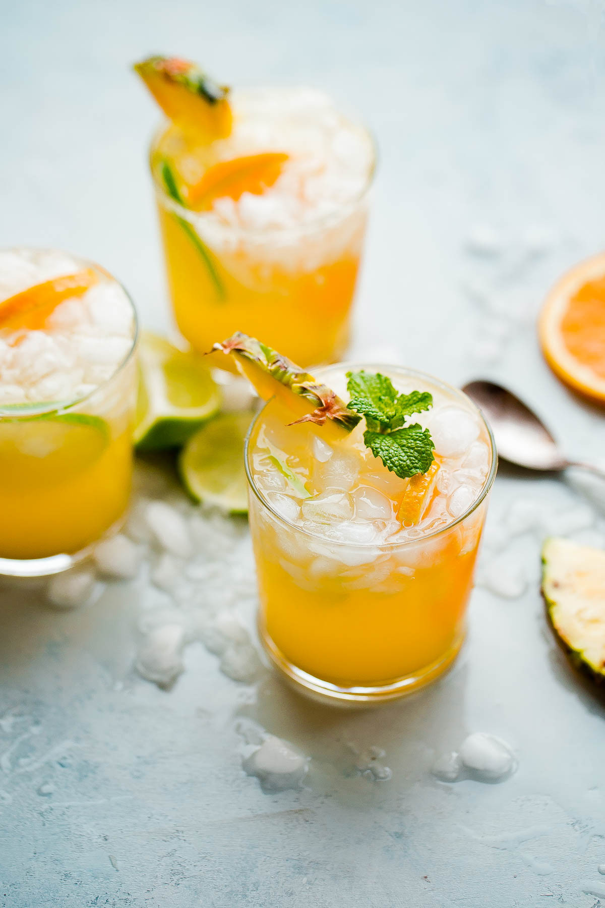 Ginger Beer Cocktails
 Pineapple Punch with Ginger Beer A Beautiful Plate