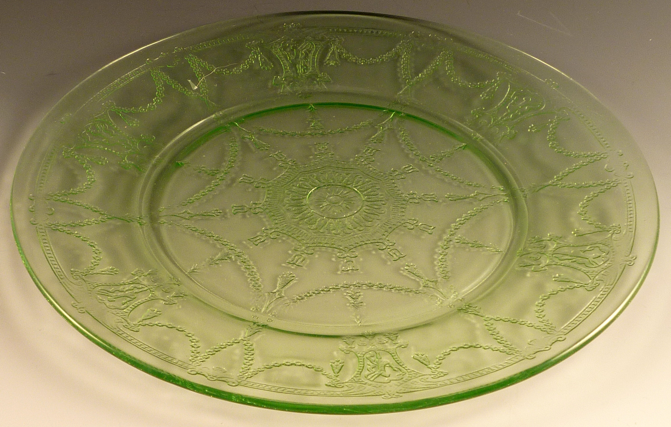 Glass Dinner Plates
 Two Things I Learned Today