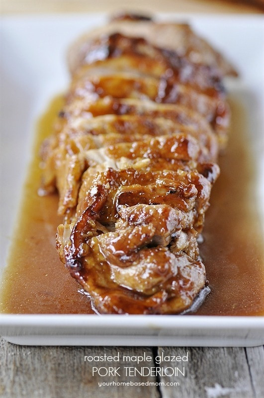 Glazed Pork Tenderloin
 Roasted Maple Glazed Pork Tenderloin your homebased mom