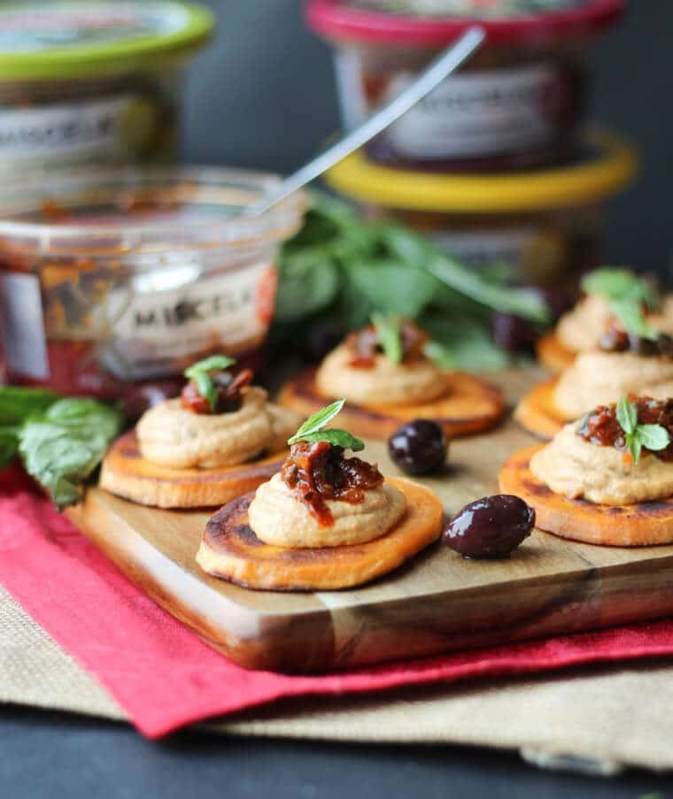 Gluten Free Appetizers
 Vegan Sundried Tomato Sweet Potato Bites