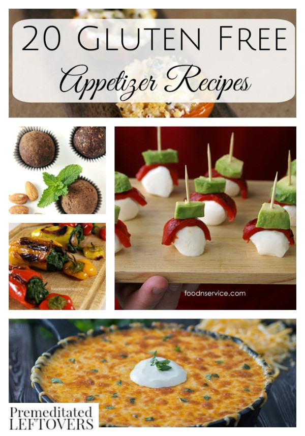 Gluten Free Appetizers
 20 Gluten Free Appetizer Recipes