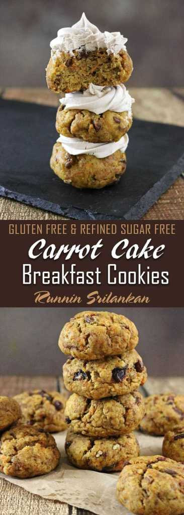 Gluten Free Breakfast Cookies
 Gluten free Carrot Cake Breakfast Cookies