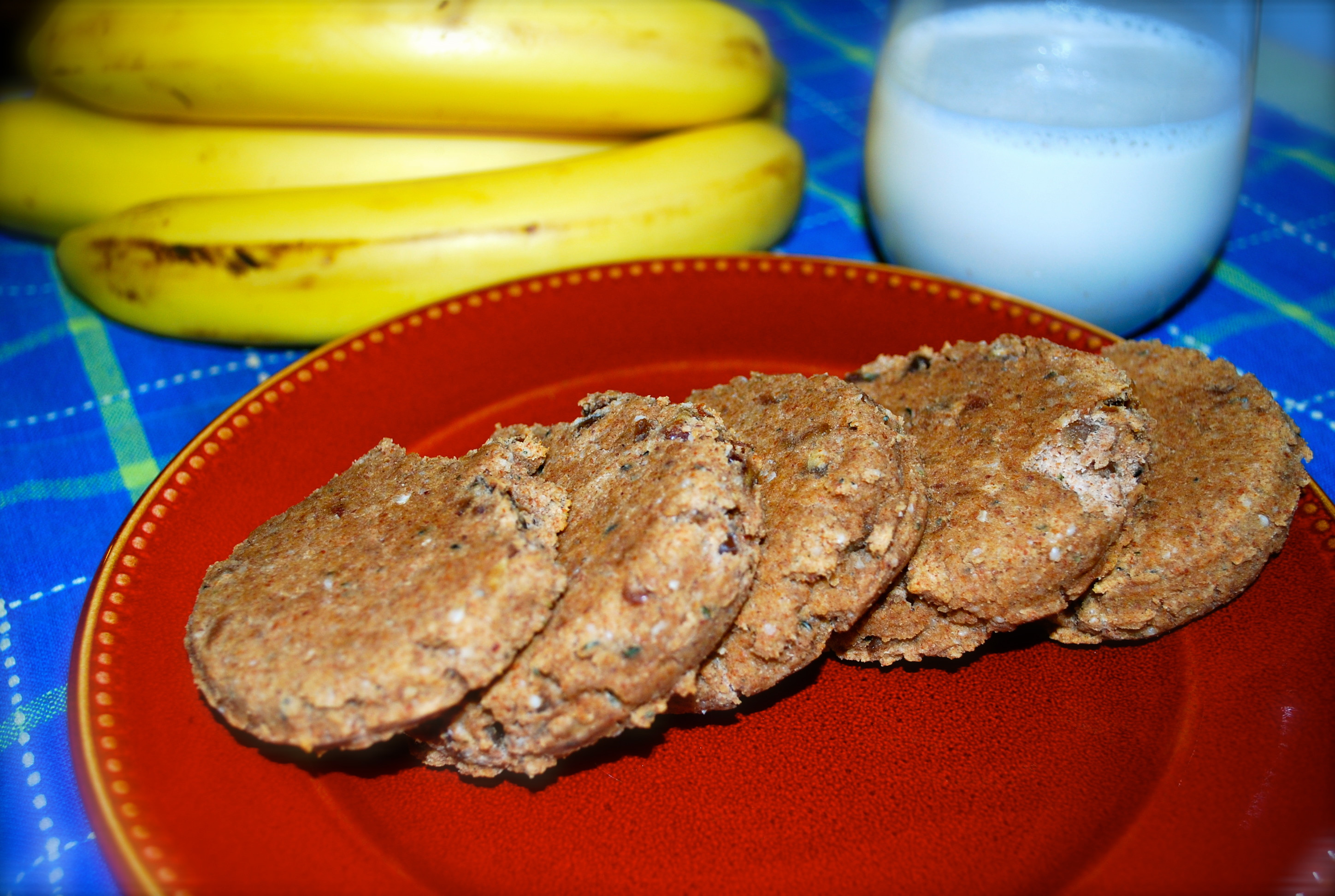 Gluten Free Breakfast Cookies
 Almond Pulp Hemp Breakfast Cookies