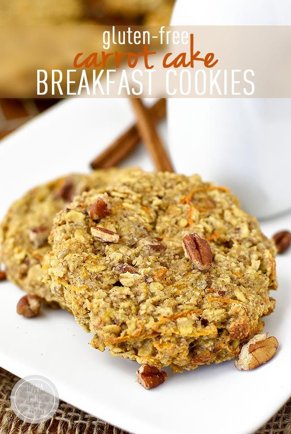 Gluten Free Breakfast Cookies
 Gluten Free Carrot Cake Breakfast Cookies Freezer