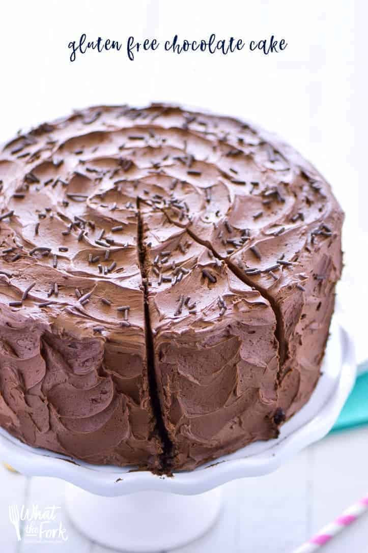 Gluten Free Cake Recipe
 The Best Gluten Free Chocolate Cake Recipe What the Fork