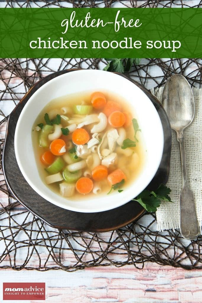 Gluten Free Chicken Noodle Soup
 Gluten Free Chicken Noodle Soup MomAdvice