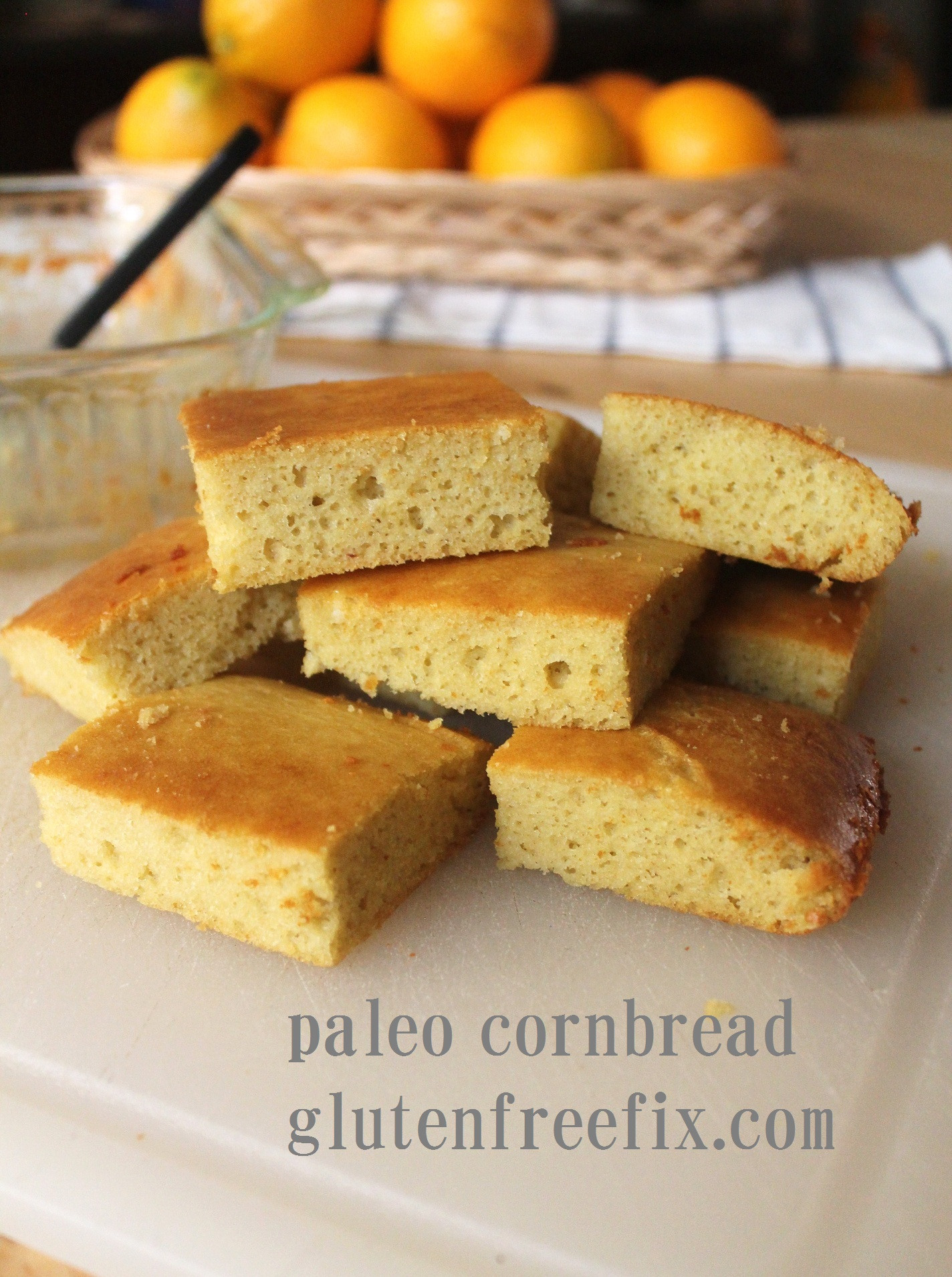 Gluten Free Cornbread
 Gluten and Grain Free "Corn"bread