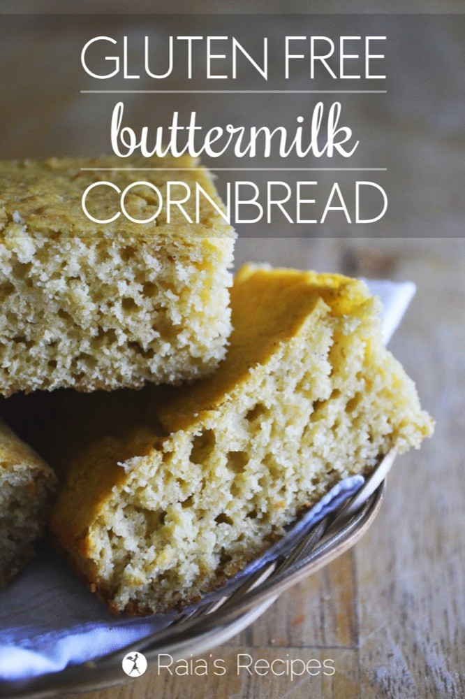 Gluten Free Cornbread
 Gluten Free Buttermilk Cornbread