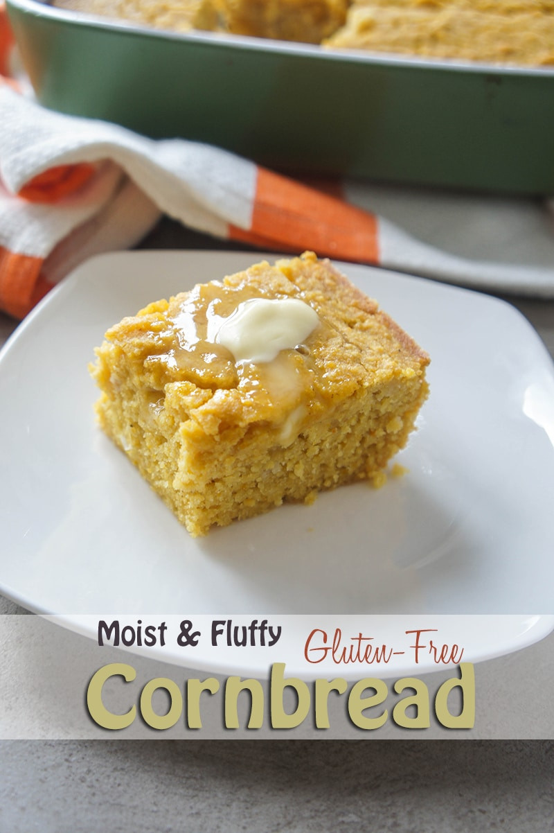 Gluten Free Cornbread
 Moist & Fluffy Gluten Free Cornbread Vitamin Sunshine