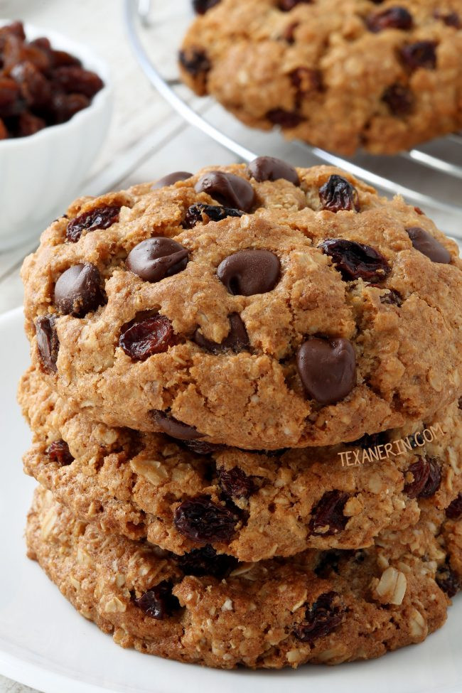 Gluten Free Oatmeal Raisin Cookies
 Gluten free Oatmeal Cookies dairy free Texanerin Baking