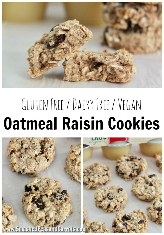 Gluten Free Oatmeal Raisin Cookies
 The Best Gluten Free Vegan Oatmeal Raisin Cookies