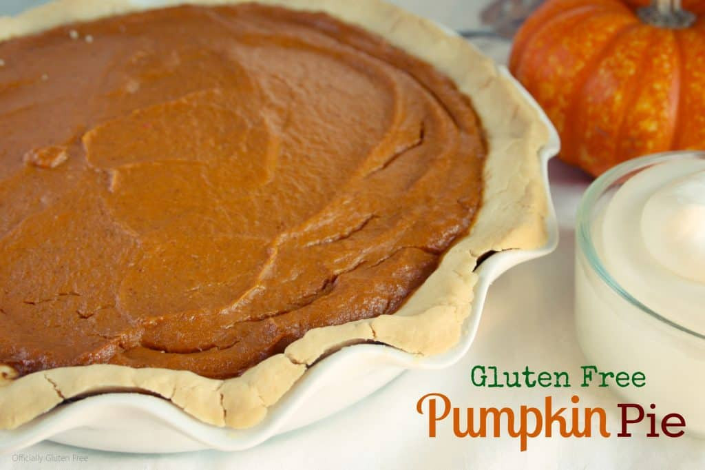 Gluten Free Pumpkin Pie
 Gluten Free Pumpkin Pie ficially Gluten Free