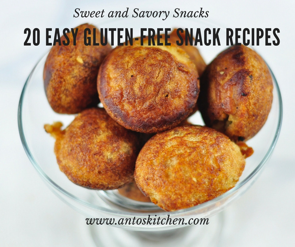 Gluten Free Snack Recipes
 20 Easy Gluten Free Snack Recipes Anto s Kitchen