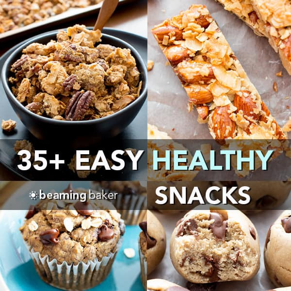 Gluten Free Snack Recipes
 35 Easy Healthy Snack Recipes Vegan Gluten Free