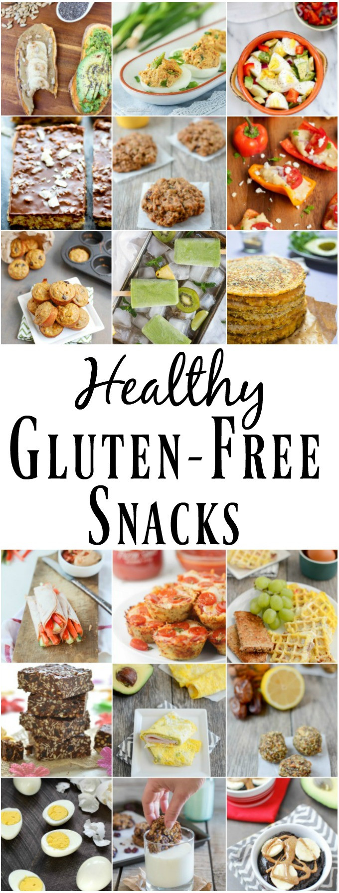 Gluten Free Snack Recipes
 Healthy Gluten Free Snacks