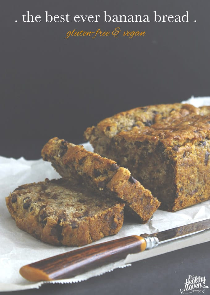 Gluten Free Vegan Banana Bread
 Gluten Free and Vegan Banana Bread The Healthy Maven