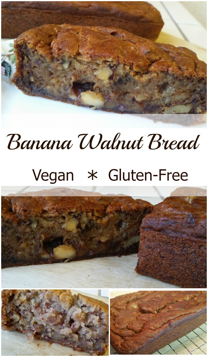 Gluten Free Vegan Banana Bread
 The Best Banana Walnut Bread Gluten Free and Vegan