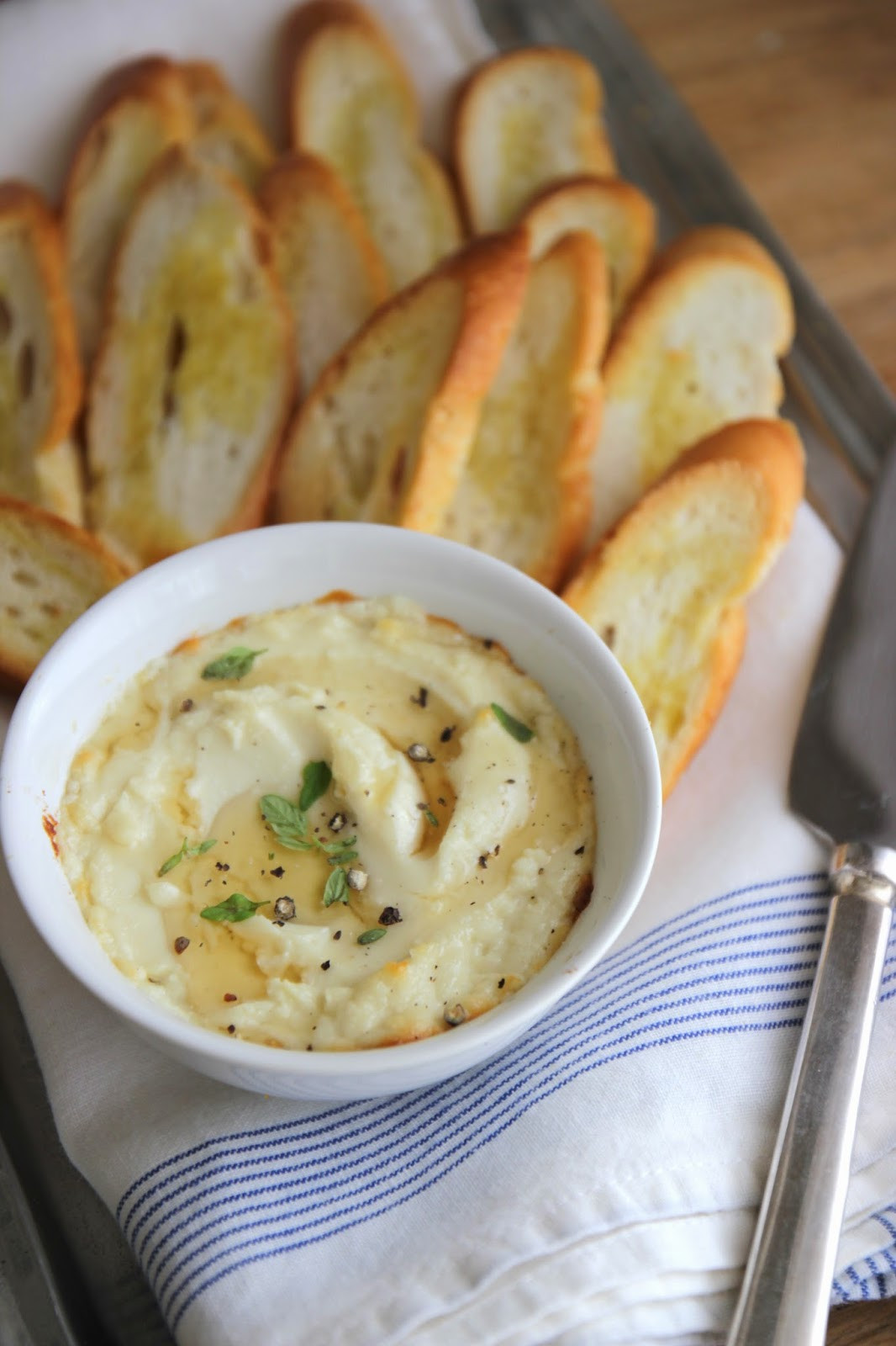 Goat Cheese Appetizers
 Jenny Steffens Hobick Baked Goat Cheese Drizzled with