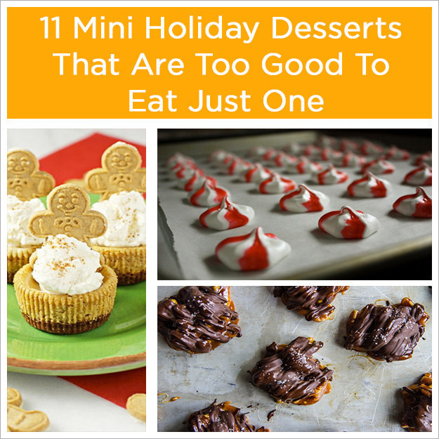 Good Christmas Desserts
 11 Mini Holiday Desserts That Are Too Good To Eat Just e